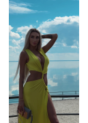 Лимонна сукня